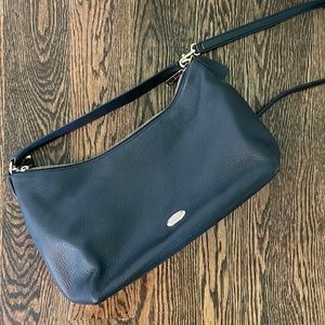 Navy Blue Coach Purse